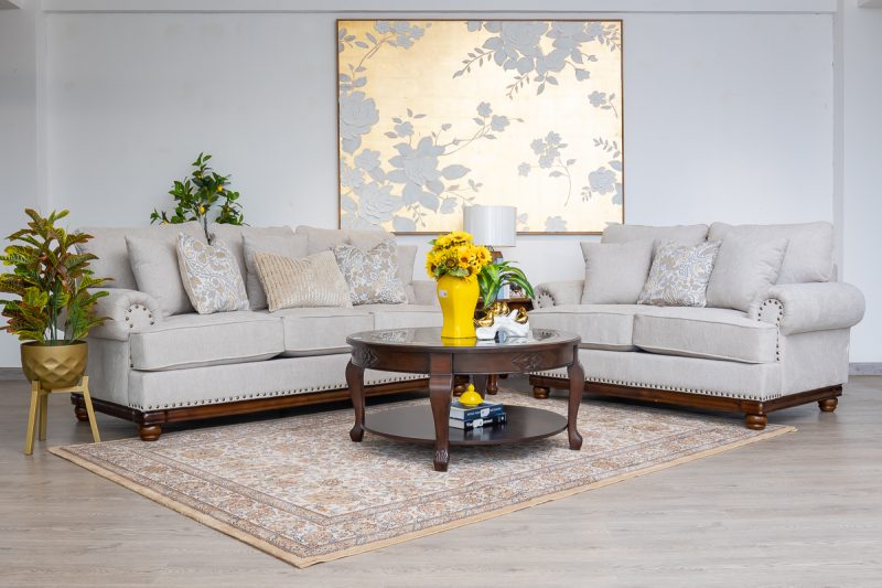 lionel 7 seater fabric sofa (3+2+1+1)