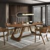 bryant dining table + 8 chairs
