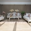 castelle 7 seater fabric sofa (3+2+1+1)