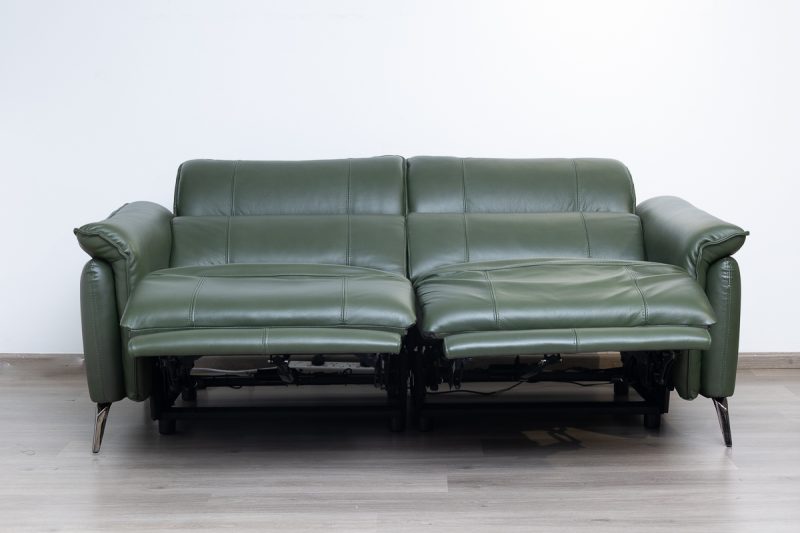 croft 7 seater electric leather recliner (3+2+1+1)