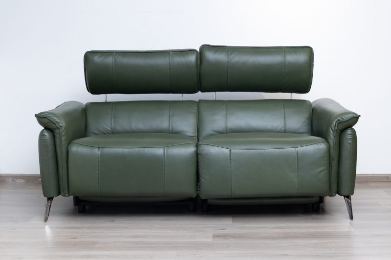 croft 7 seater electric leather recliner (3+2+1+1)