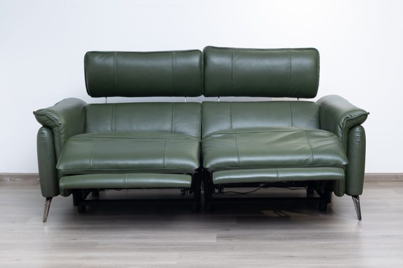 croft 7 seater electric leather recliner (3+2+1+1)