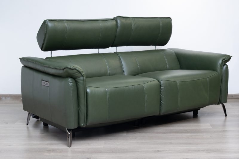 croft 7 seater electric leather recliner (3+2+1+1)