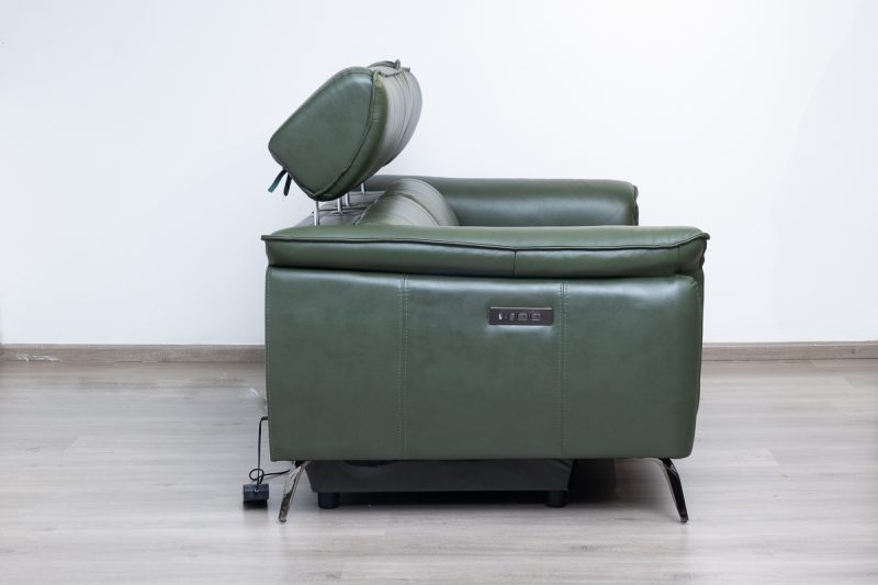 croft 7 seater electric leather recliner (3+2+1+1)