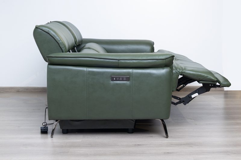 croft 7 seater electric leather recliner (3+2+1+1)