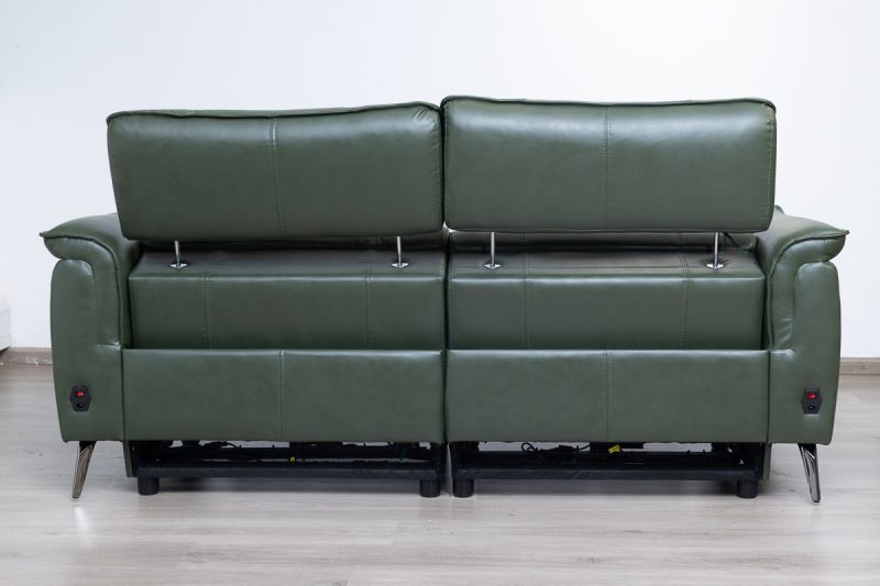 croft 7 seater electric leather recliner (3+2+1+1)