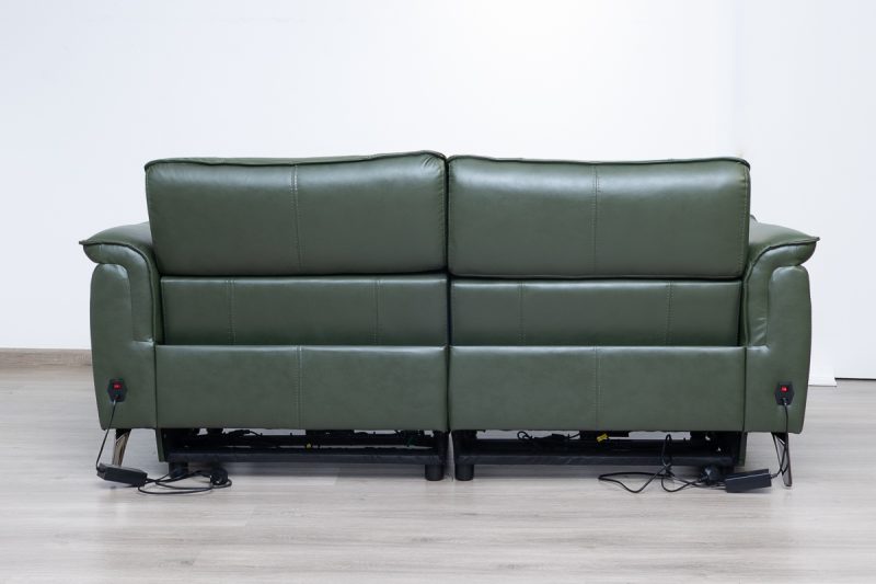 croft 7 seater electric leather recliner (3+2+1+1)