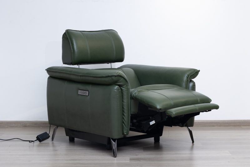 croft 7 seater electric leather recliner (3+2+1+1)
