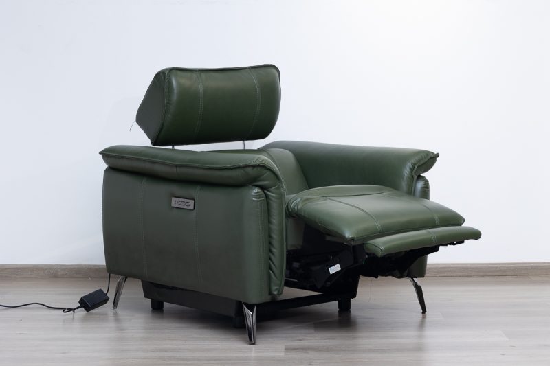 croft 7 seater electric leather recliner (3+2+1+1)
