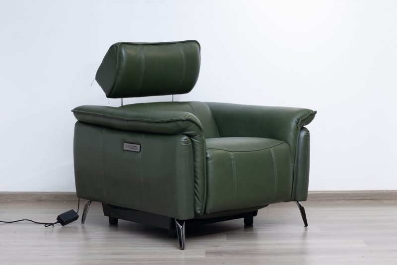 croft 7 seater electric leather recliner (3+2+1+1)