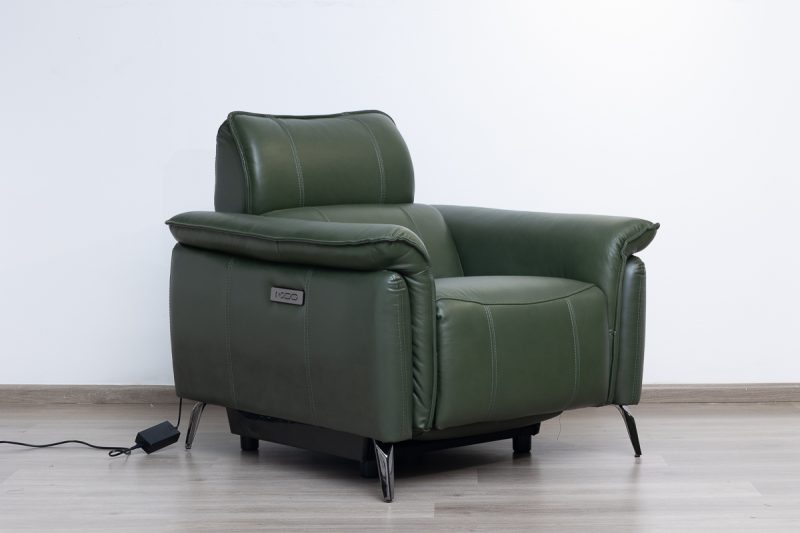 croft 7 seater electric leather recliner (3+2+1+1)