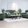 croft 7 seater electric leather recliner (3+2+1+1)