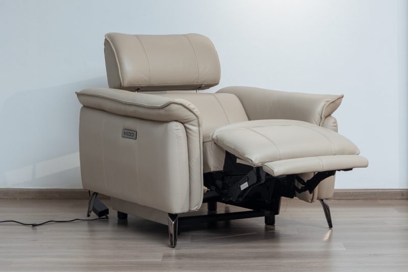 croft 7 seater electric leather recliner (3+2+1+1)
