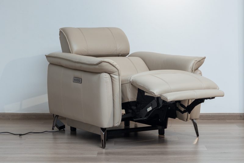 croft 7 seater electric leather recliner (3+2+1+1)