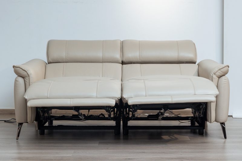 croft 7 seater electric leather recliner (3+2+1+1)