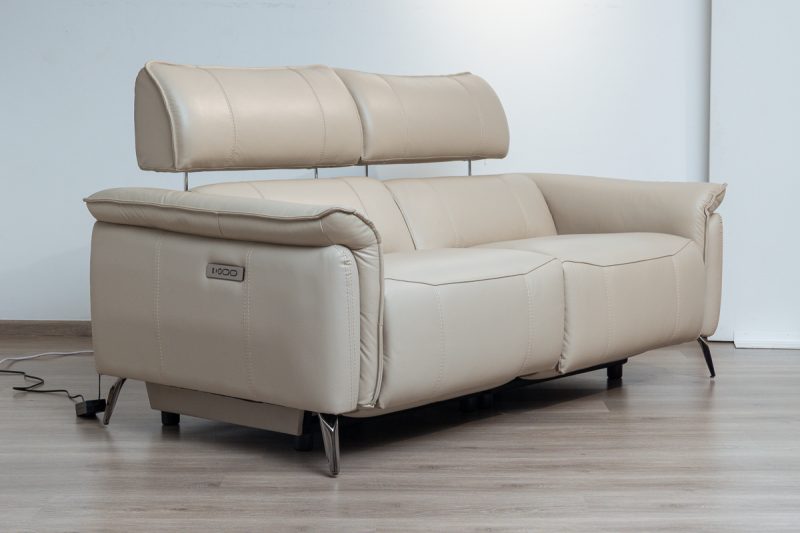 croft 7 seater electric leather recliner (3+2+1+1)