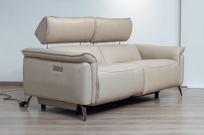croft 7 seater electric leather recliner (3+2+1+1)