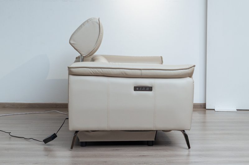 croft 7 seater electric leather recliner (3+2+1+1)