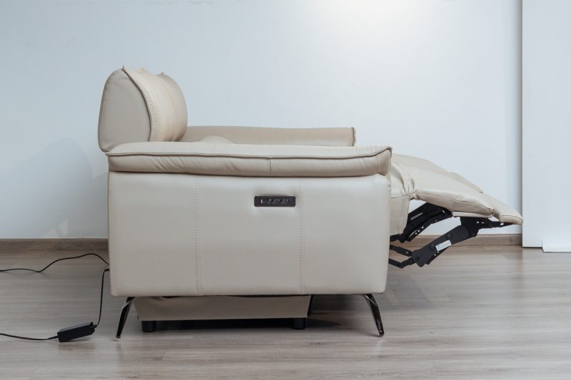 croft 7 seater electric leather recliner (3+2+1+1)