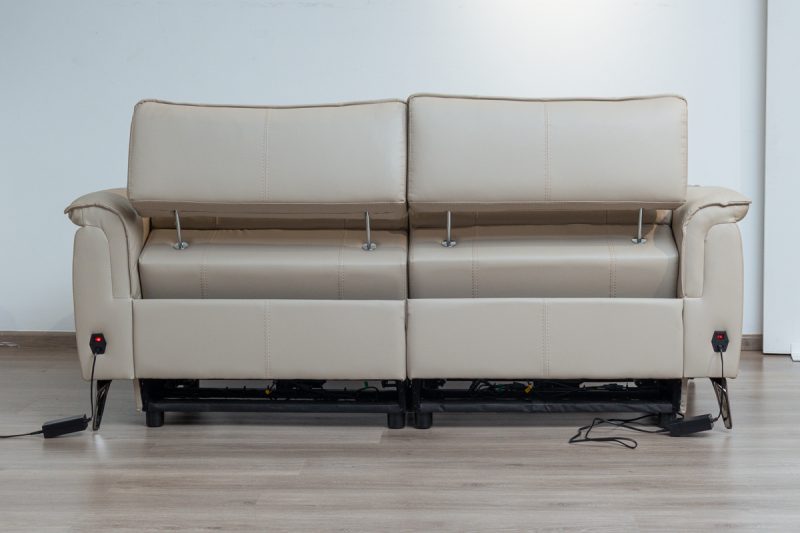 croft 7 seater electric leather recliner (3+2+1+1)