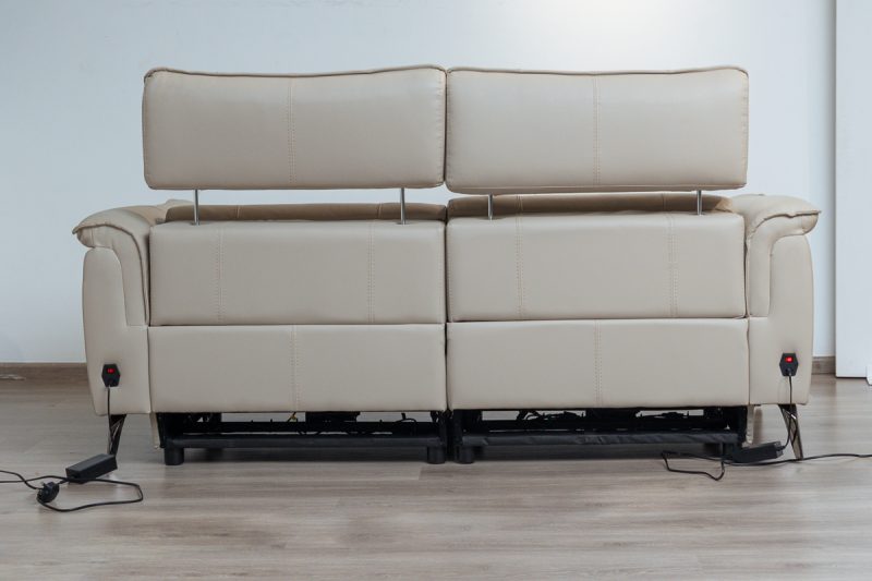 croft 7 seater electric leather recliner (3+2+1+1)