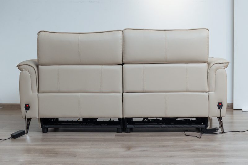 croft 7 seater electric leather recliner (3+2+1+1)
