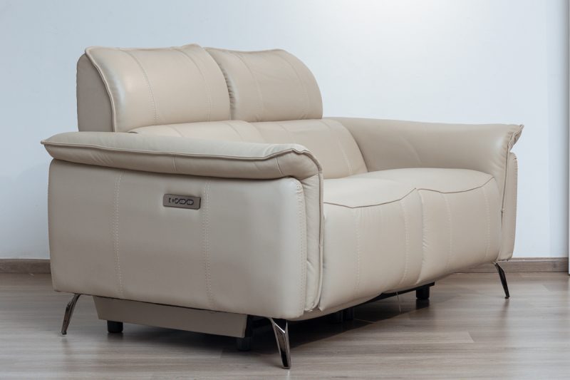 croft 7 seater electric leather recliner (3+2+1+1)