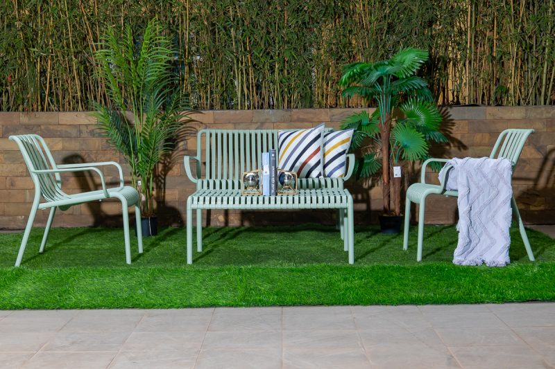 richard 4 seater outdoor sofa (2+1+1) + coffee table