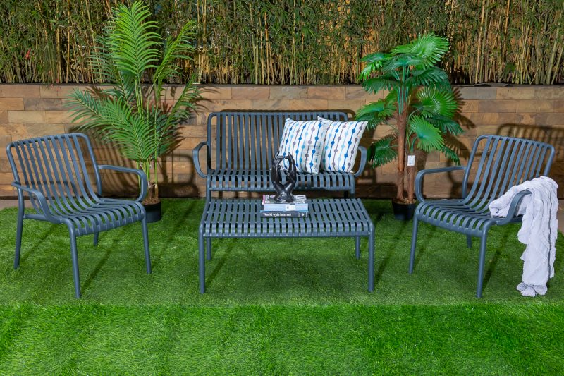 richard 4 seater outdoor sofa (2+1+1) + coffee table