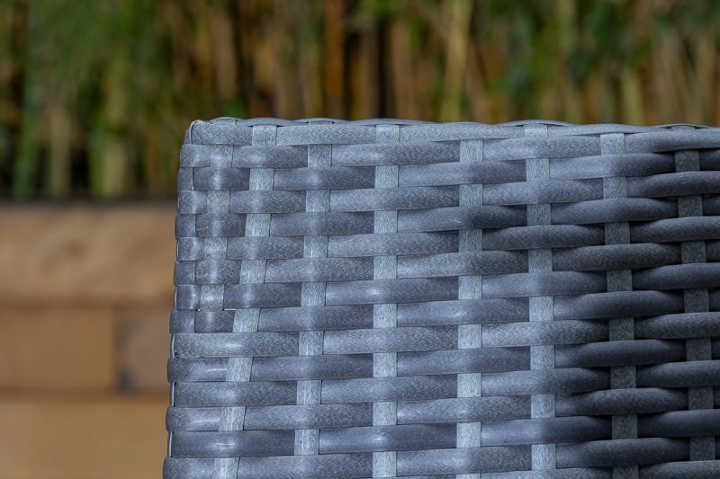 paris 4 seater outdoor bar table + 4 coral chairs