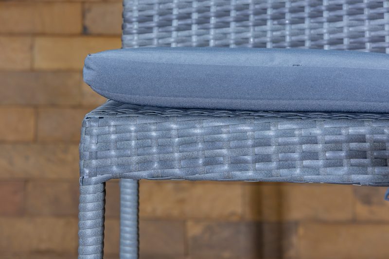 paris 4 seater outdoor bar table + 4 coral chairs