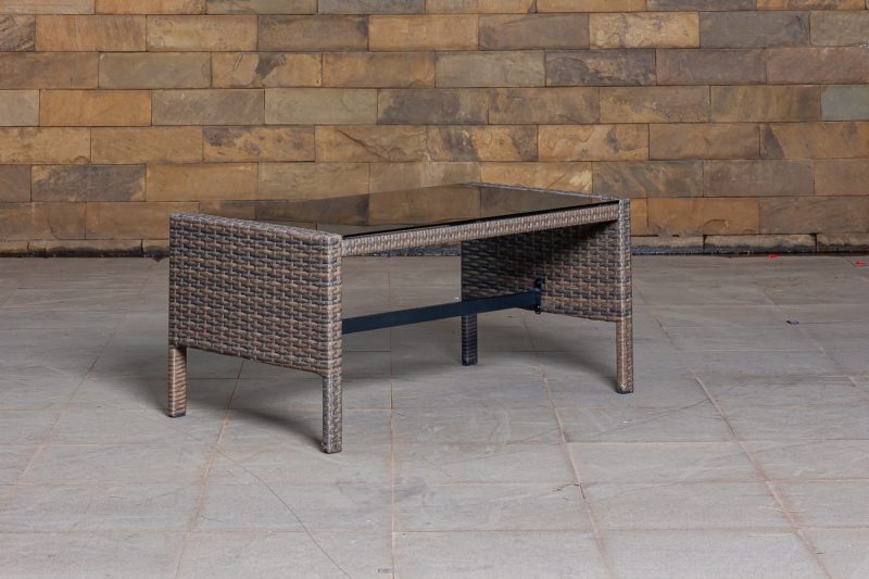 marco 5 seater outdoor sofa (3+1+1) + coffee table