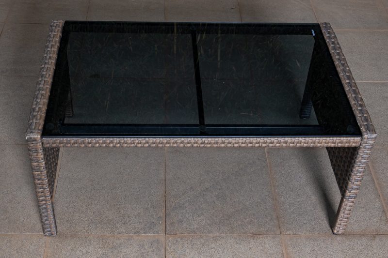 marco 5 seater outdoor sofa (3+1+1) + coffee table