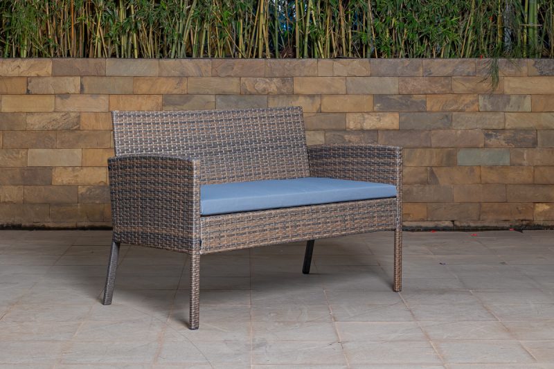 marco 5 seater outdoor sofa (3+1+1) + coffee table