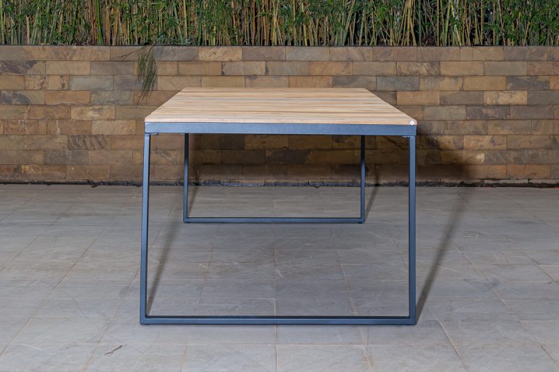 trex outdoor dining table + 6 chairs