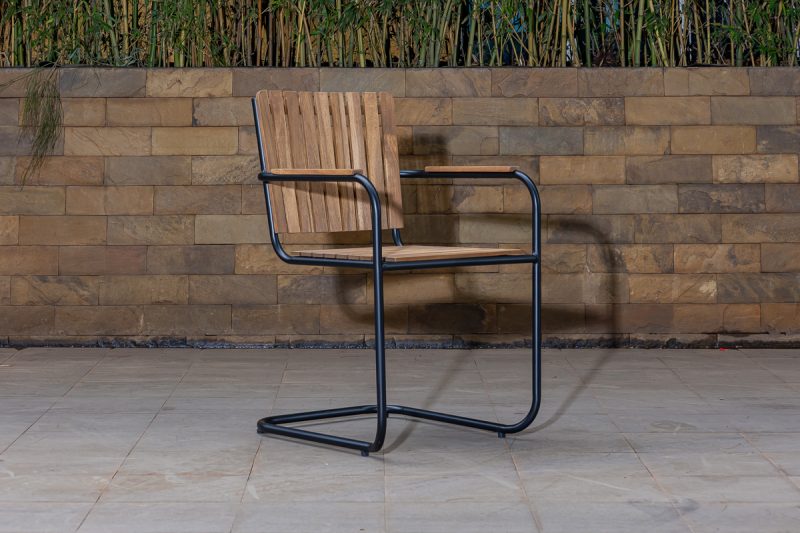 trex outdoor dining table + 6 chairs