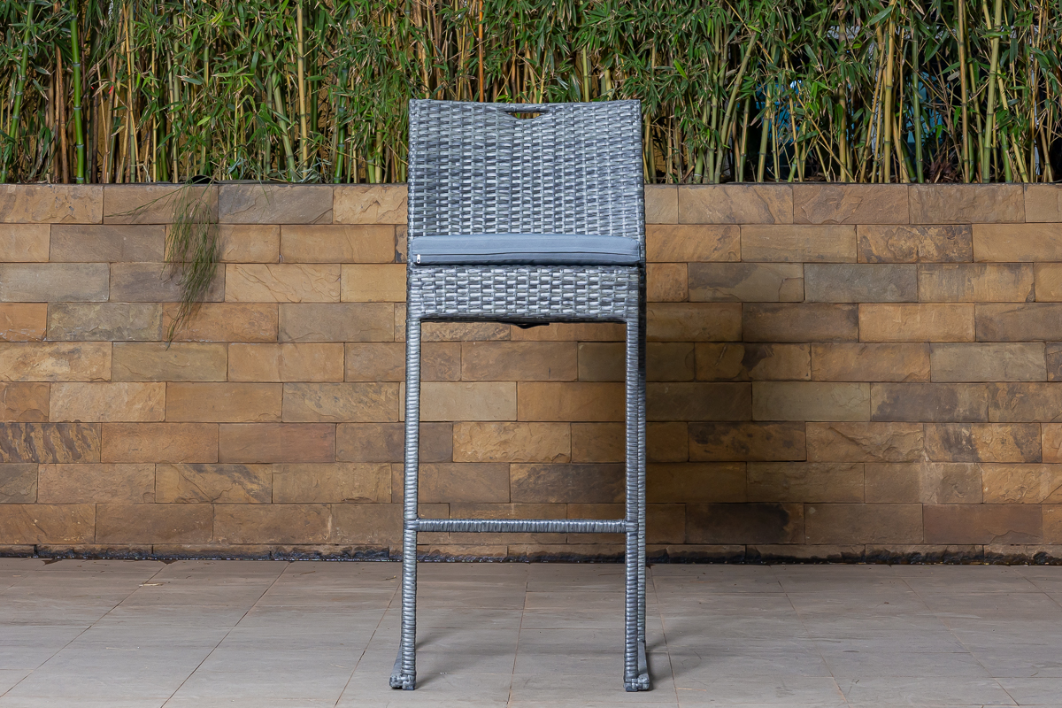 sunny 4 seater outdoor bar table + 4 cabin bar chairs