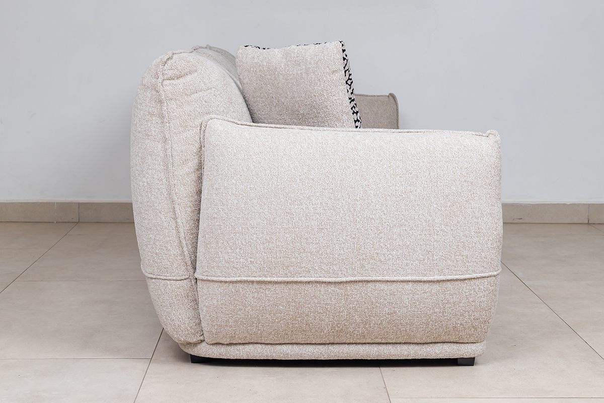 zed 7 seater fabric sofa (3+2+1+1)