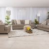 patrice 6 seater fabric sofa (3+2+1)