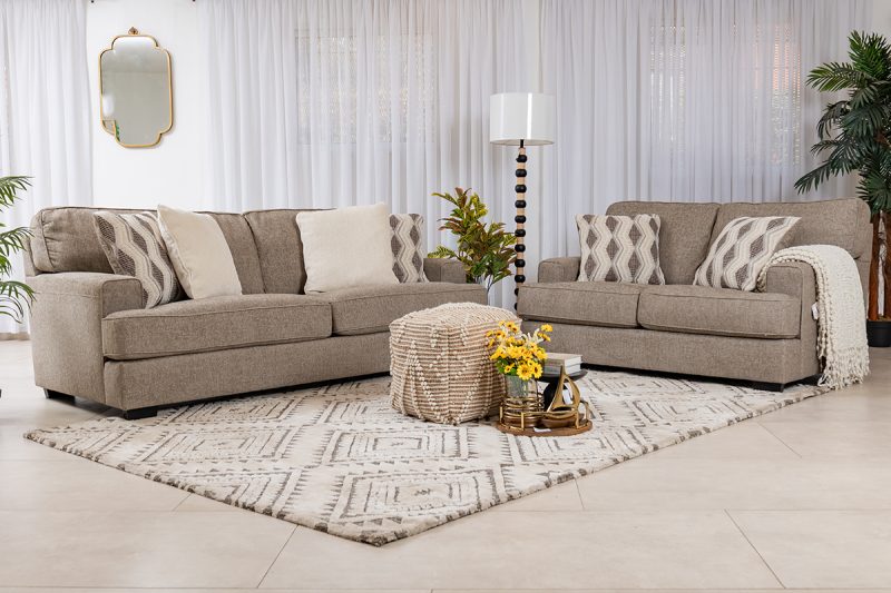 patrice 6 seater fabric sofa (3+2+1)