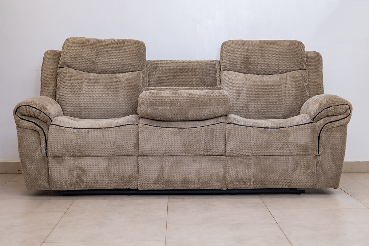 CANNES 7 Seater Fabric Recliner Sofa (3+2+1+1) 6 cannes 7 seater fabric recliner sofa (3+2+1+1)