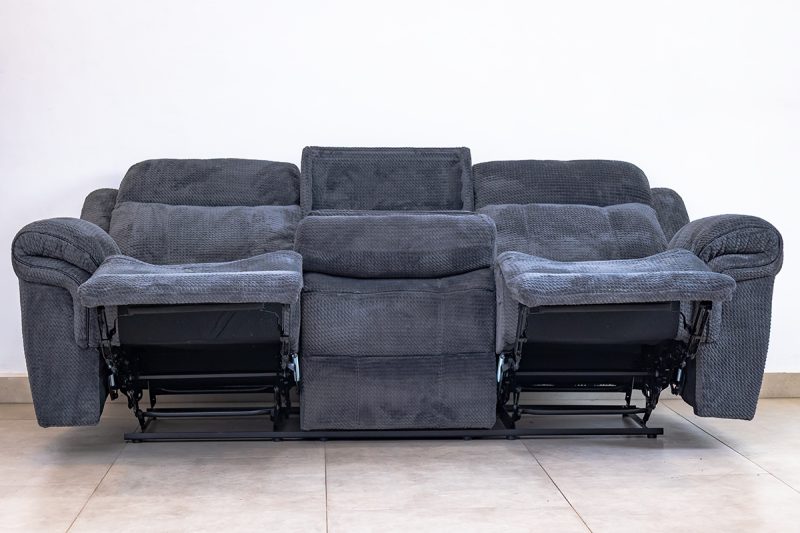 cannes 7 seater fabric recliner sofa (3+2+1+1)