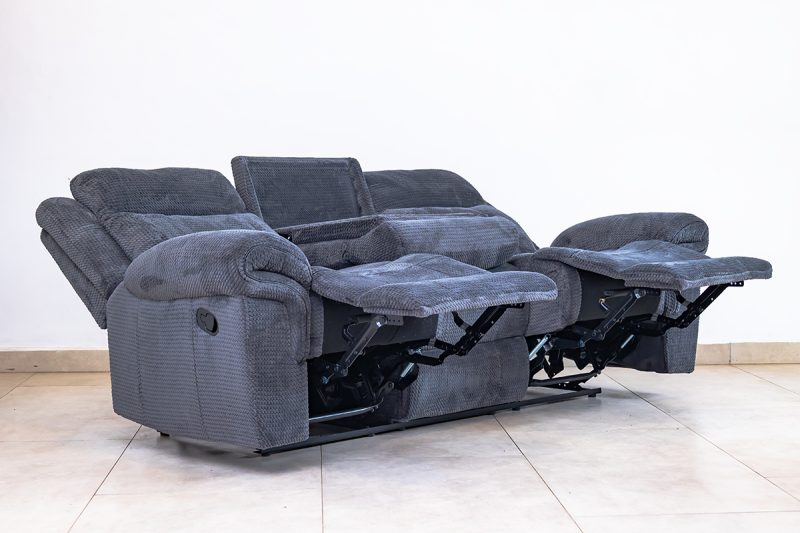 cannes 7 seater fabric recliner sofa (3+2+1+1)