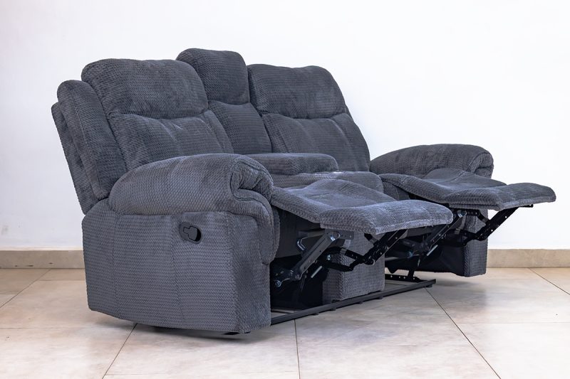 cannes 7 seater fabric recliner sofa (3+2+1+1)