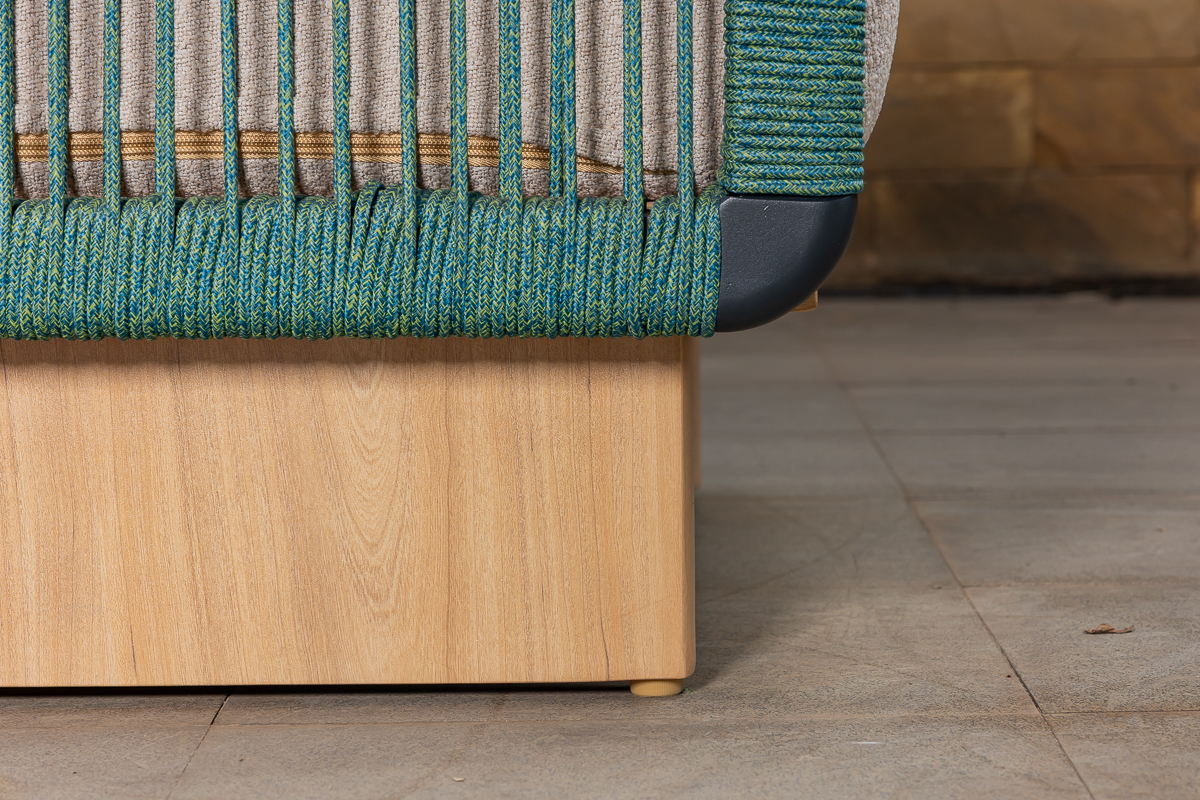 DAY 5-Seater Outdoor Sofa (3+1+1) + Ottoman - Image 17