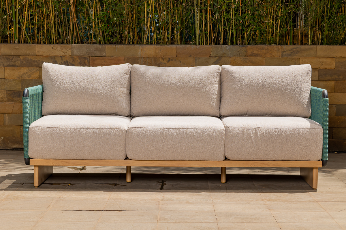 DAY 5-Seater Outdoor Sofa (3+1+1) + Ottoman - Image 5