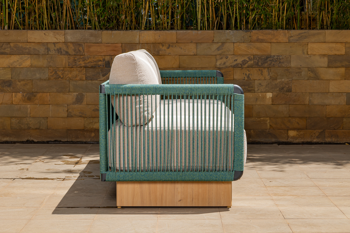 DAY 5-Seater Outdoor Sofa (3+1+1) + Ottoman - Image 7