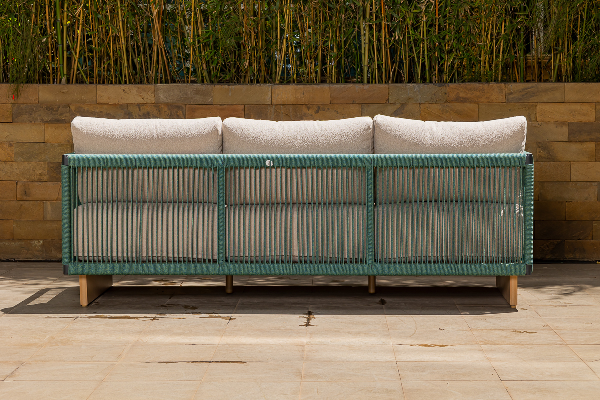 DAY 5-Seater Outdoor Sofa (3+1+1) + Ottoman - Image 6