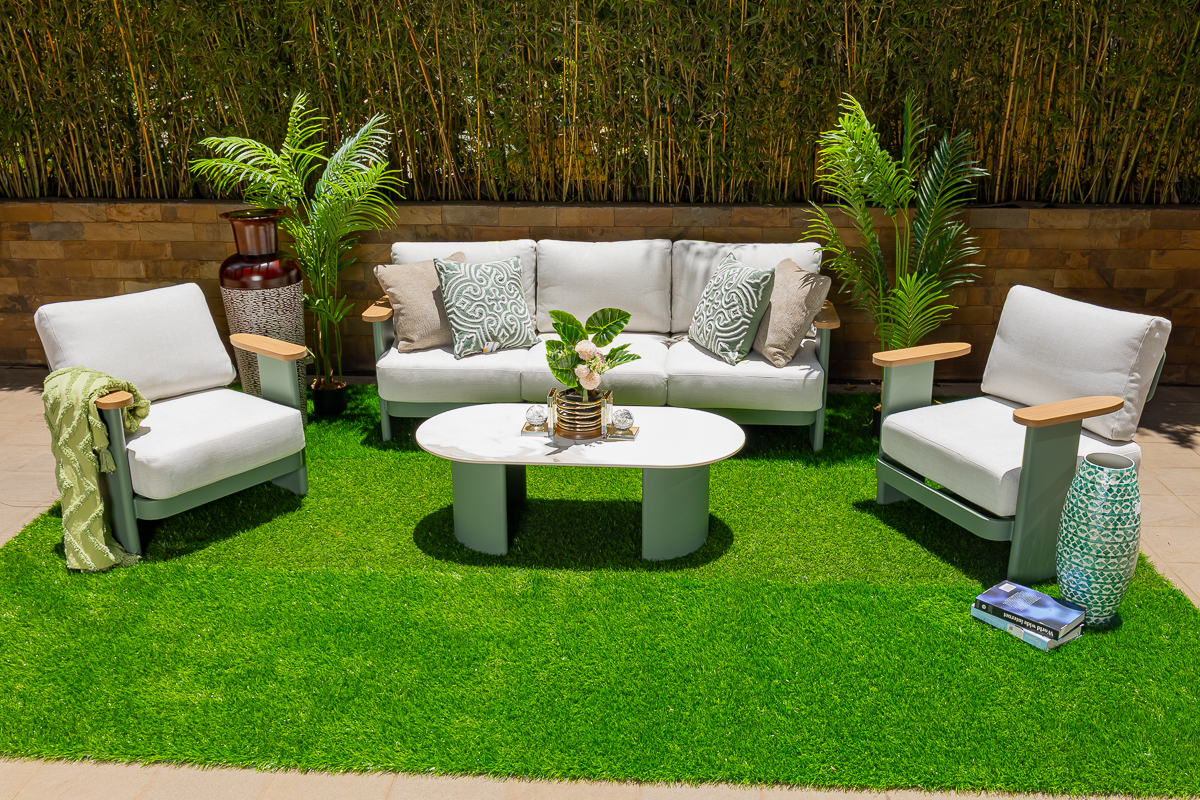 VENEZIA 5-Seater Outdoor Sofa (3+1+1) + Coffee Table