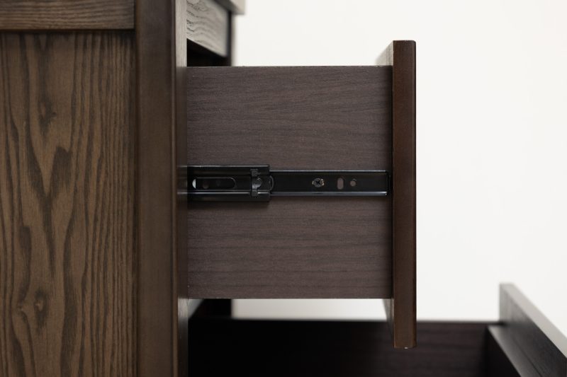 DELANO ASH KING PACKAGE -King Bed + 2 Nightstands + Dresser Mirror 46 0O2A7244